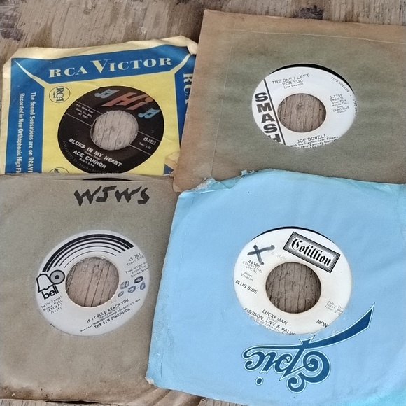 Vinyl 45 RPM Record Collection - Black(35 Total - Picture 8 of 8